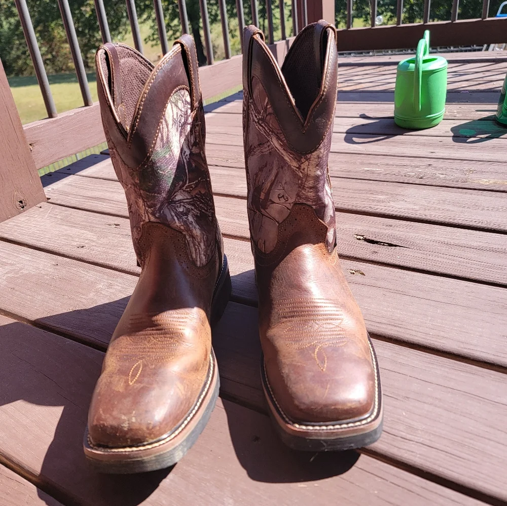 Justin Camo Boots - Picture 2 of 10